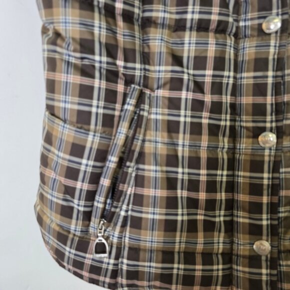 Ariat tartan plaid down vest - Picture 5 of 5